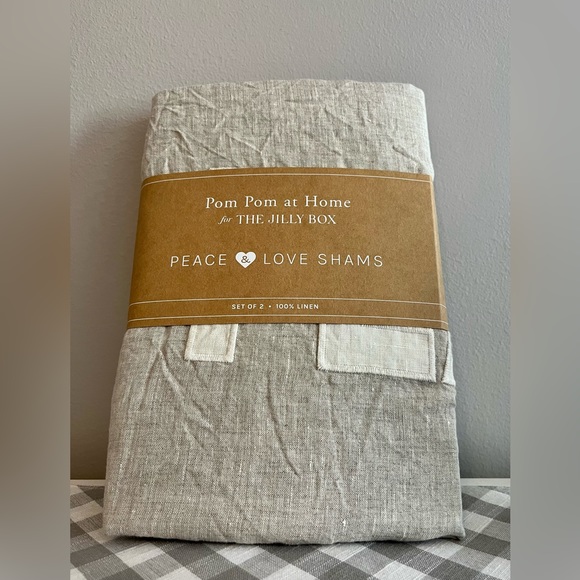 Brand new - Pom Pom at Home pillow shams from the Spring 2023 Jilly Box - Picture 2 of 9